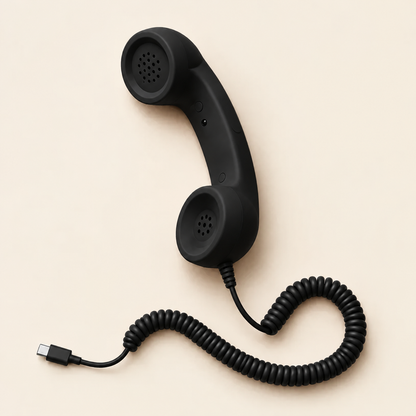 Insideefy™ Retro Phone Handset