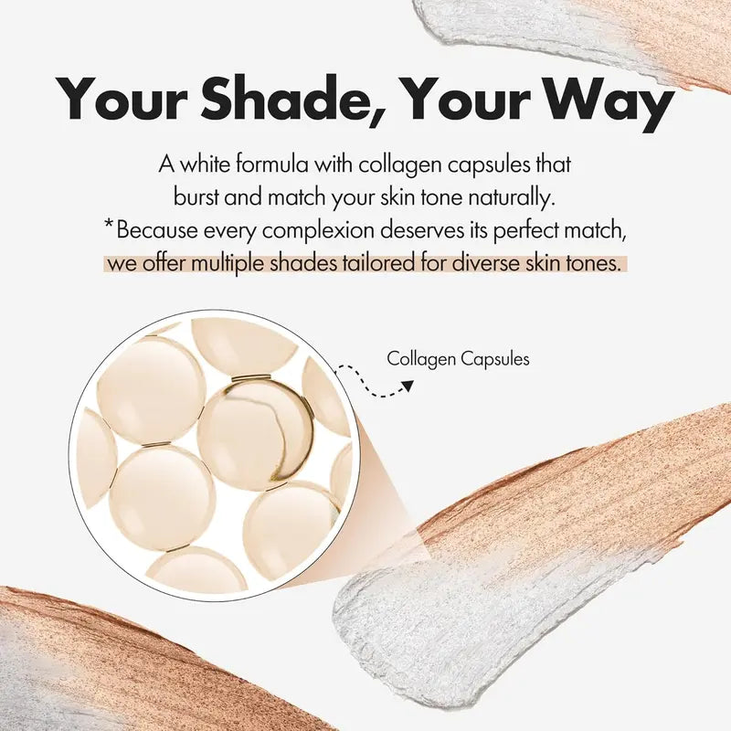 ✨ Color-Changing Cover Cream Stick – Lightweight Coverage Meets Skincare