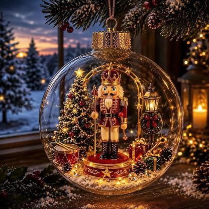 🔥LAST DAY 50% OFF - 🎄Glowing Christmas Diorama Ornament – A Tiny Winter World in Your Hands