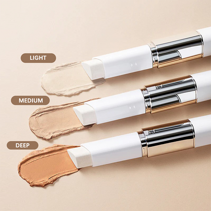 ✨ Color-Changing Cover Cream Stick – Lightweight Coverage Meets Skincare