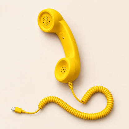 Insideefy™ Retro Phone Handset