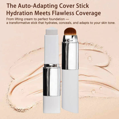 ✨ Color-Changing Cover Cream Stick – Lightweight Coverage Meets Skincare