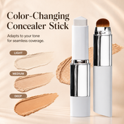 ✨ Color-Changing Cover Cream Stick – Lightweight Coverage Meets Skincare