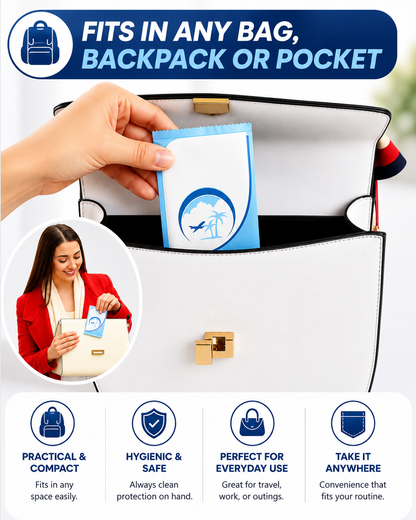 Pawboxclub Disposable Toilet Seat Covers – Waterproof, Individually Wrapped & Travel Ready
