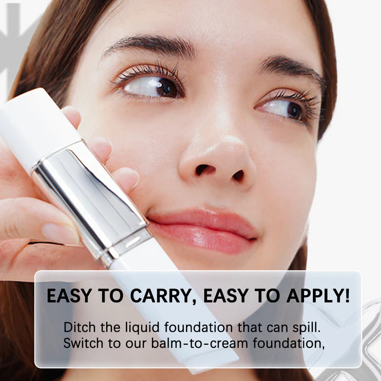 ✨ Color-Changing Cover Cream Stick – Lightweight Coverage Meets Skincare