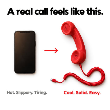 Insideefy™ Retro Phone Handset